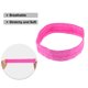 thumbnail image 3 of 1 Uds. Diademas, bandas para el sudor, diadema elástica que absorbe la humedad, para deportes de fitness, poliéster, silicona, rosa roja, 3 of 7
