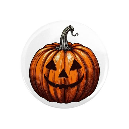 

CafePress - Jack O Lantern Magnets - 2.25 Round Magnet Refrigerator Magnet Button Magnet Style