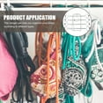thumbnail image 3 of KAKOWELY Multi-layer Underwear Hanger Household Bra Hanger Multi-function Bra Rack,20.47X"X12.2"X0.2", 3 of 5