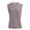12#Brown, variant on Soft Slub Cotton Sleeveless Henley Shirts for Men Classic 3 Button Placket Chest Pocket Workout Tank Tops