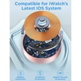 thumbnail image 3 of 2025 Upgraded for Apple Watch Charger USB Magnetic Fast Charging Cable Portable Wireless Charging Compatible with iWatch Series 10/9/8/7/6/5/4/3/2 Ultra 2/SE, 3 of 10