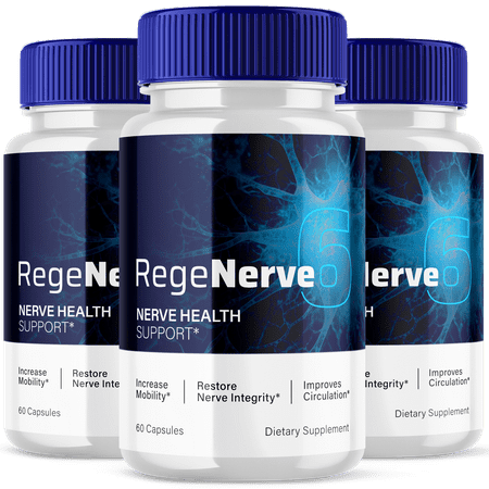 RegeNerve 6 Advanced Formula Pills Regen Nerve 6 Health Support 180 Capsules