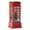 C, variant on Telephone Booth Light, Snowman LED Lamp, Vintage London Telephone Booth Santa Claus Night Lamp for Table Desk Dormitory Decor