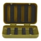 thumbnail image 4 of Caja multiusos para señuelos de pesca con mosca, con hebilla magnética, portátil, de doble cara, tamaño grande, color verde, 4 of 10