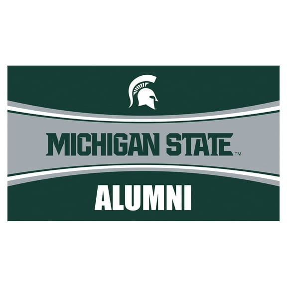Michigan State Spartans 28" x 16" Alumni Trapper Door Mat