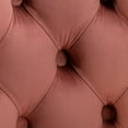 thumbnail image 4 of HUMEHA Set of 2 Swivel Barstool Pink Silver Leg Adjustable 25-33", 4 of 12