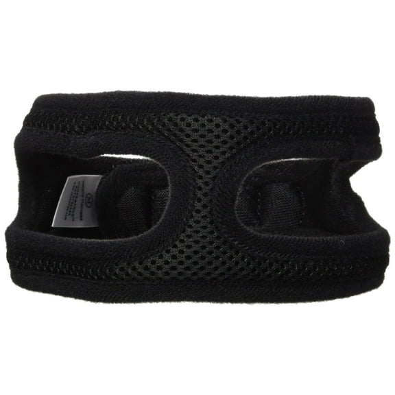 ChokeFree Velpro Mesh Pet Shoulder Harness Collar, 16", Black