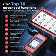 LAUNCH X431 PRO5 Diagnostic Scanner, J2534 ECU C0ding, Topology Mapping, 2-Year Updates, Intelligent Diagnostics