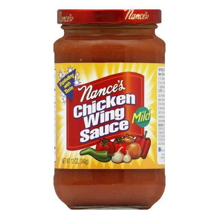 Nance's Chicken Wing Sauce Mild, 12 FO (Pack of (Best Chicken Wing Sauce Store Bought)