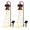 2pcs, variant on 2pcs Christmas Bell Cascade Solar Yard Light for Christmas Yard Decor, Cascading Outdoor Holiday Decoration with Warm LED Glow, Waterproof Hanging Garden Light for Lawn, Patio, Pathway and Tree