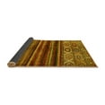 thumbnail image 2 of Ahgly Company Indoor Rectangle Abstract Yellow Modern Area Rugs, 6' x 9', 2 of 4