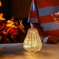 thumbnail image 6 of Glass Pumpkin Lights with Timer Fall Decor Pumpkins Decoration LED Lighted Collectible Thanksgiving Autumn Harvest Figurine Fall Halloween Decorations for Home Tables Centerpieces Decorative, 6 of 7