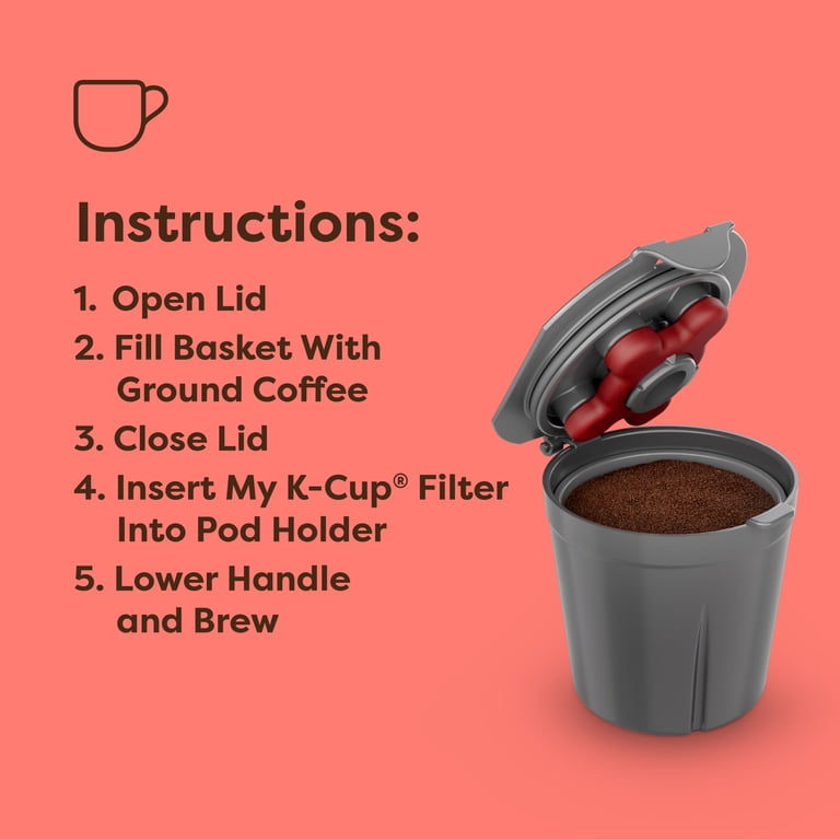 Keurig My K-Cup Reusable Coffee Filter, Compatible With Keurig Keurig My K-Cup Reusable Coffee Filter, Compatible With Keurig