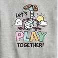 thumbnail image 3 of Toy Story 4 - Forky Lets Play Together - Toddler & Youth Crewneck Fleece Sweatshirt, 3 of 5