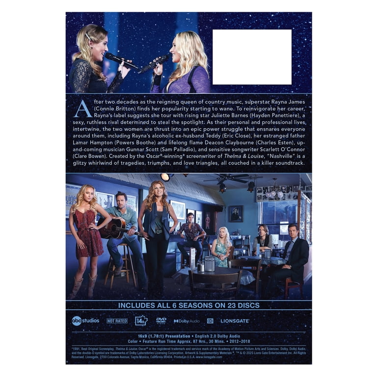 Nashville Complete Series (Walmart Exclusive) (DVD) Lionsgate
