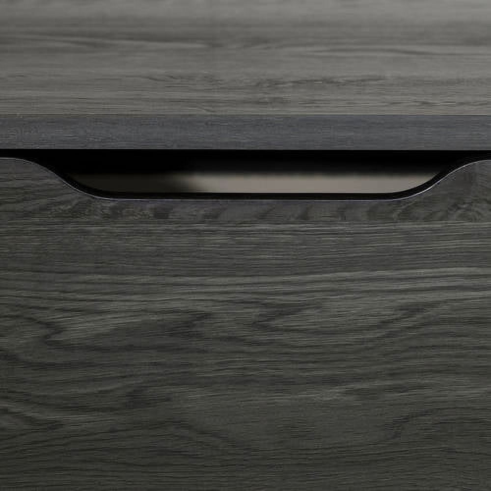 South Shore Holland 1-Drawer Nightstand - End Table with Storage Gray