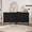Black, variant on ZOSQUARE 3 Drawer Dresser Set of 2, Dresser for Bedroom, 32 inch Wide Chest of Drawers with Metal Ring Pulls,Large Nightstand for Kids Adults Bedroom