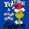 thumbnail image 2 of Men's Dr. Seuss Christmas Grinch You're a Mean One Portrait  Graphic T-Shirt, 2 of 4