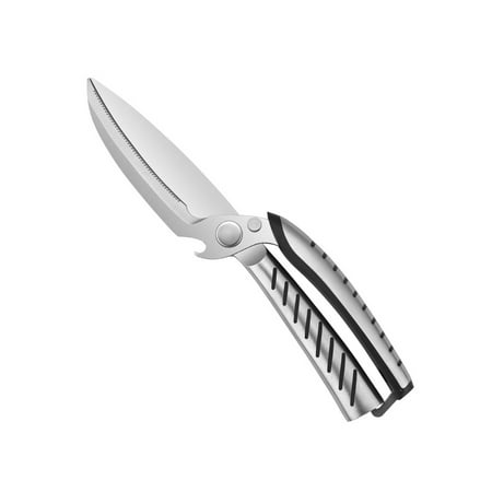 

Kitchen Scissors Chicken Duck Scale Clean Cook Shear Herb Multifunctional Adjustable Portable Barbecue Cooking