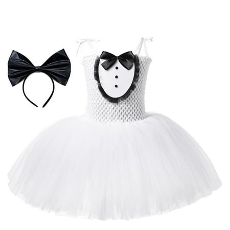 

Kids Toddler Baby Girls Spring Summer Print Ruffle Sleeveless Party Decorations Princess Dress Girls Vintage Overall Dress