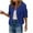 Blue, variant on WRKEKC Jacket for Women Casual Unhooded Long Sleeve Sequin Jacket Outerwear for Women Party Night Out Trendy Fashion Glitter Outfits with Eye-Catching Details