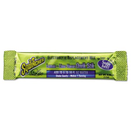 UPC 075880002857 product image for Sqwincher 690-060205-LL Sugar-free Qwik Stik, 8-10oz, Lemon-lime | upcitemdb.com
