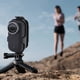 thumbnail image 1 of Cámara De Acción De Pulgar 4K, Cámara Portátil De Grabación De Vídeo Portátil, Conexión WIFI, Fotografía Gran Angular Para Viajes En Bicicleta, 1 of 7