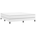 thumbnail image 3 of vidaXL Bed Frame Upholstered Mattress Foundation Bedroom Furniture Faux Leather, 3 of 8