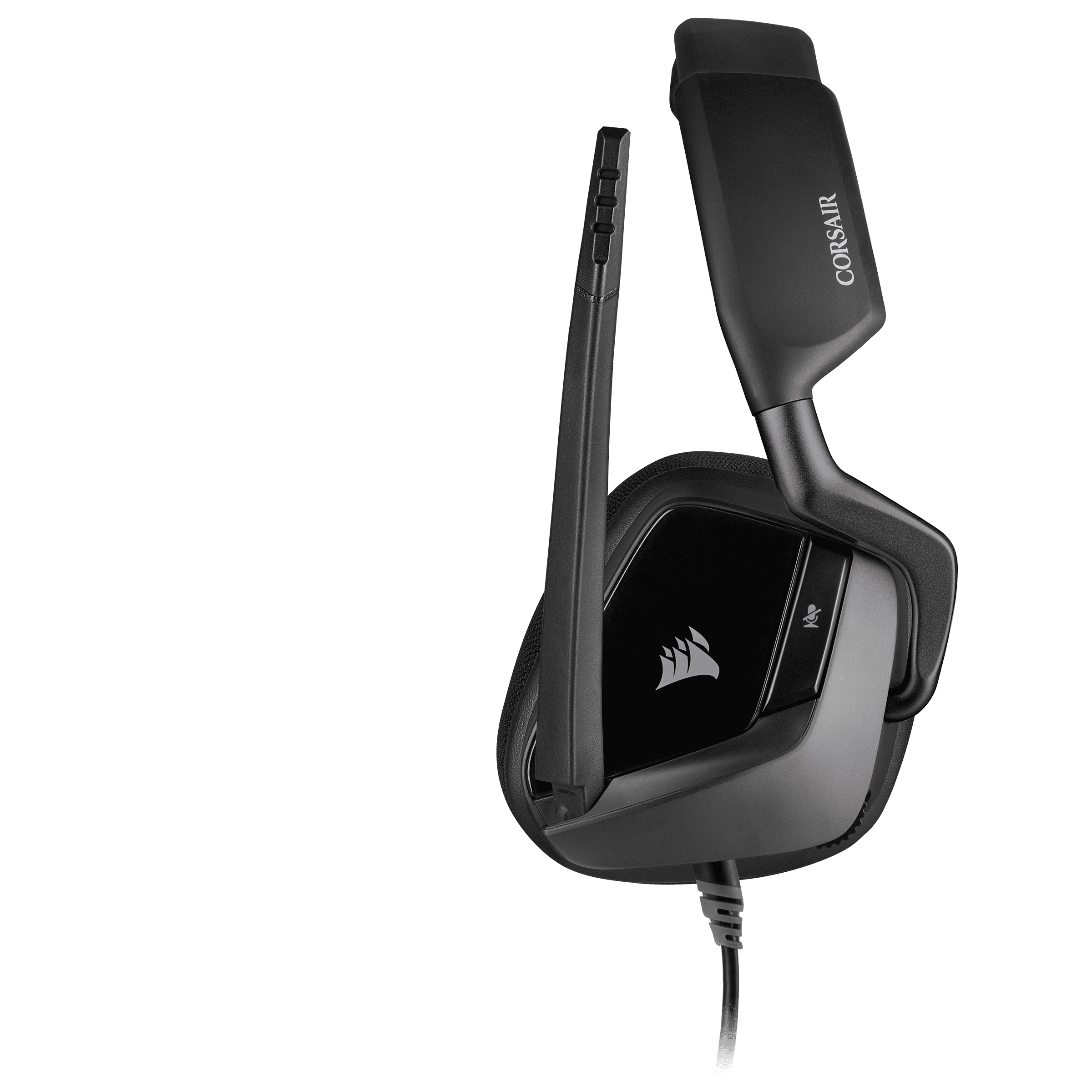 Corsair Void Elite Stereo Gaming Headset - Carbon; Multi-Platform compatible with PC, PS4, Xbox One, and Devices via a Universal 3.5mm connector and Included Cable - Walmart.com