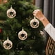 thumbnail image 4 of Adornos navideños, adornos navideños, regalos navideños, decoración navideña, adorno de estrella de plástico para árbol de Navidad, decoración colgante para árbol de Navidad, donut, caramelo, bagel, d, 4 of 5
