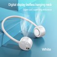 thumbnail image 3 of Wovilon Usb Portable Neck Hanging Fan Cold Fan Handheld Rechargeable Mute Sports Fan 5-Speed Adjutable Prevent Pinching Hair, 3 of 4