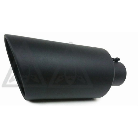 Colt Exhaust | Stainless Steel High Temperature Black Coated Diesel Truck Bolt On Exhaust Tip (4" ID x 7" OD x 18"Long) | Automotive Replacement Part