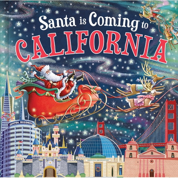 Pre-Owned Santa Is Coming to California (Hardcover) 1728287464 9781728287461