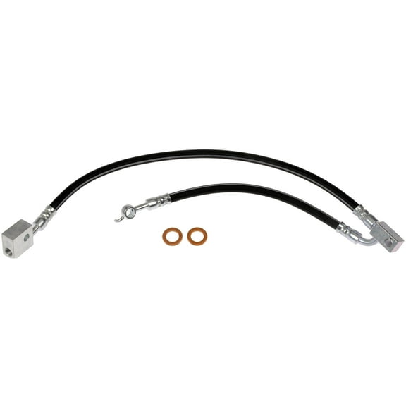 Dorman H621961 Front Passenger Side Brake Hydraulic Hose for Specific Nissan Models Fits select: 2012-2020 NISSAN NV