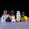 thumbnail image 2 of Taza de R2-D2 creativa de café de cerámica de los mandalorianos de Star Wars con tapa, tazas térmicas de Color puro, herramienta de cocina, caja de regalo para niños, 2 of 4