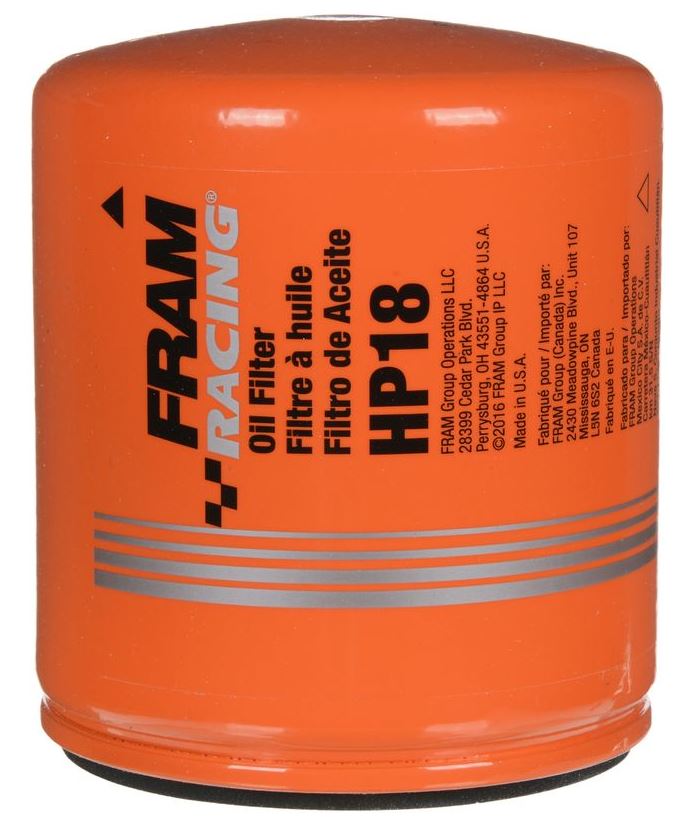 FRAM FILTER HP18 High Performance Oil Filter Walmart Canada