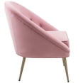 thumbnail image 4 of Homycasa 28.3" W Tufted Velvet Side Chair, 4 of 8