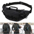 thumbnail image 4 of Señuelo para Viajes Al Aire Libre Riñonera Deportiva Pesca Multifuncional Impermeable para Microobjetos para Hombres (negro), 4 of 9