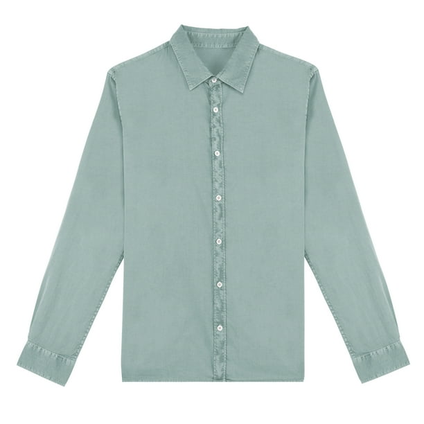 Camisa verde jade hombre sale