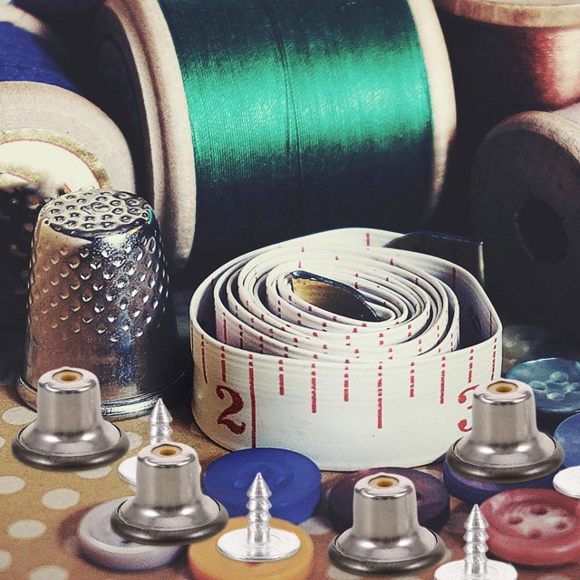YSNOOWE 50Jgo Botones De Presión Para Jeans Café Sin Coser Removibles Ideales Para Ajustes
