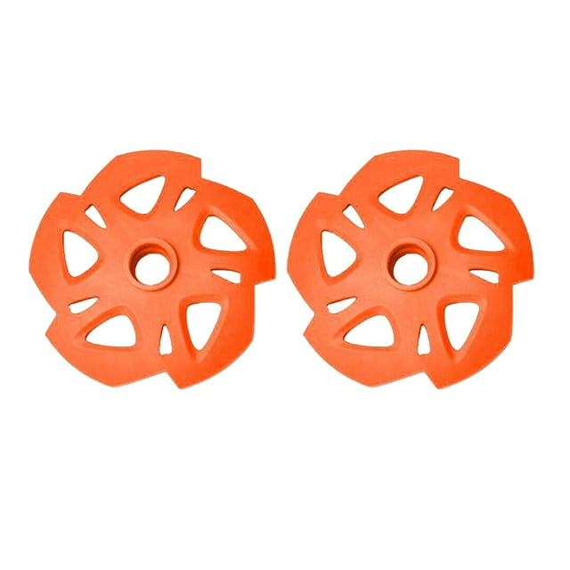Almencla 2x Pièces de Rechange pour Panier de Bâtons de Randonnée, Accessoires de Pointe de Bâtons de randonnée, Paniers Ronds, de Neige et de Boue pour Randonnée en Plein Air Camping