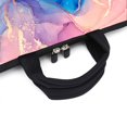 thumbnail image 5 of Ghjtfc Funda Para Portátil De 12 Pulgadas, Funda Protectora, Funda De Neopreno, Funda Para Tableta, Maletín Para Portátil Con Asa (Rosa Y Azul De 12 Pulgadas), 5 of 5