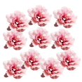 thumbnail image 1 of Cabeza de flor artificial Sunnimix de peonía de seda 10 piezas 9 cm Rosado, 1 of 7
