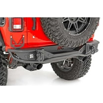 Rough Country Tubular Rear Bumper for 18-23 Jeep Wrangler JL - 10648 Fits select: 2019 JEEP WRANGLER UNLIMITED, 2021 JEEP WRANGLER UNLIMITED SPORT