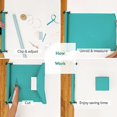 thumbnail image 5 of Portable Wrapping Tool Wrap Clips Paper Roll Holder Clip Tape Dispenser(2pcs), 5 of 5