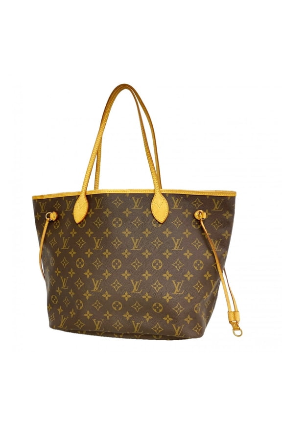Pre-Owned Louis Vuitton Monogram Neverfull MM Tote Bag M40156 Brown Women's P3010477