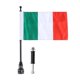 thumbnail image 2 of Portaequipajes con Poste de Bandera Italiana para Motocicleta para Baoblaze Mástil de bandera de soporte de equipaje trasero, 2 of 8