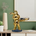 thumbnail image 2 of Bandeja de almacenamiento Estatua Escultura Adorno decorativo moderno Regalo Llavero para Dorado, 2 of 9