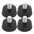 thumbnail image 2 of 4pcs Adjustable Rubber Foot Pads with Screws Anti-Slip Furniture Leveling Feet for Cabinets Chairs and Bed Frames Heavy Duty Furniture Feet M10, 2 of 3