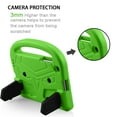 thumbnail image 6 of Galaxy Tab A 10.1" 2019 Kids Case SM-T510 T515, Allytech Shockproof Kids Proof EVA Rubber Case Cover Folding Stand Lightweight Shock-Absorption Cover for Samsung Galaxy Tab A 10.1 2019, Green, 6 of 7